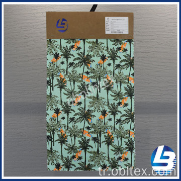OBL20-3061 Plaj pantolonu için polyester şeftali cilt kumaş